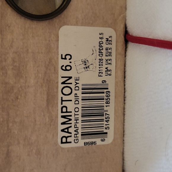 Bed Stü Rampton boots NIB size 6.5. Graphito dip dye. - Picture 6 of 6